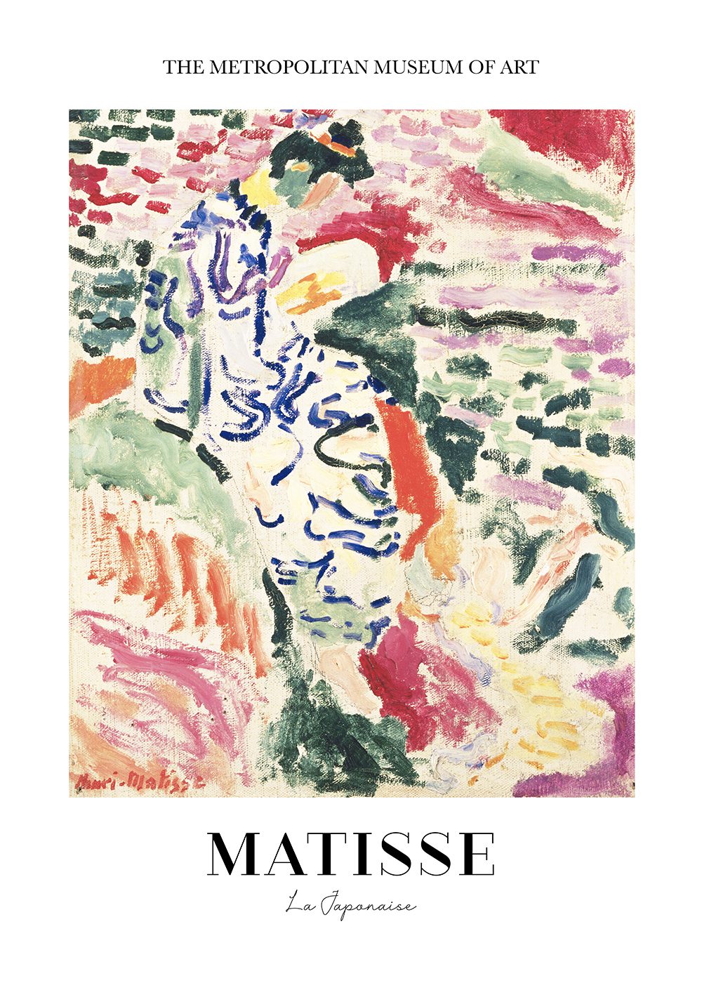 matisse poster la japonaise