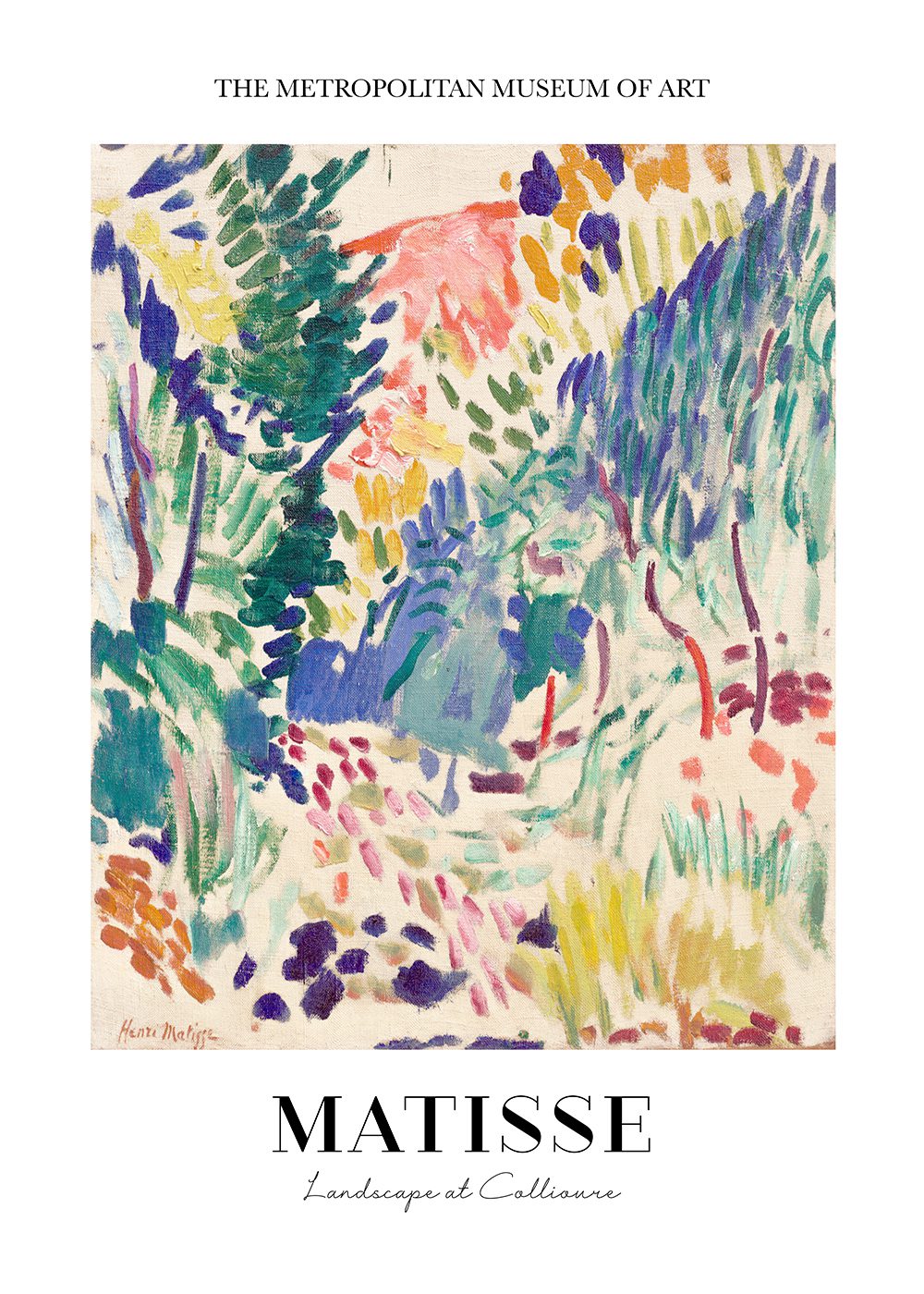 matisse poster landscape