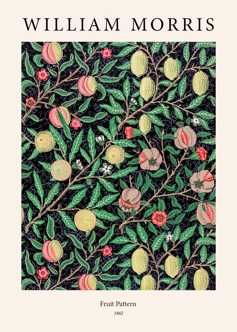 William Morris Poster Fruit