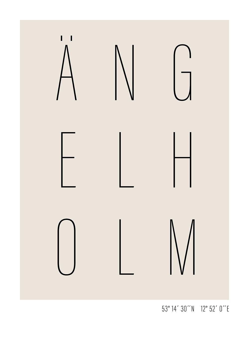 Ängelholm poster text