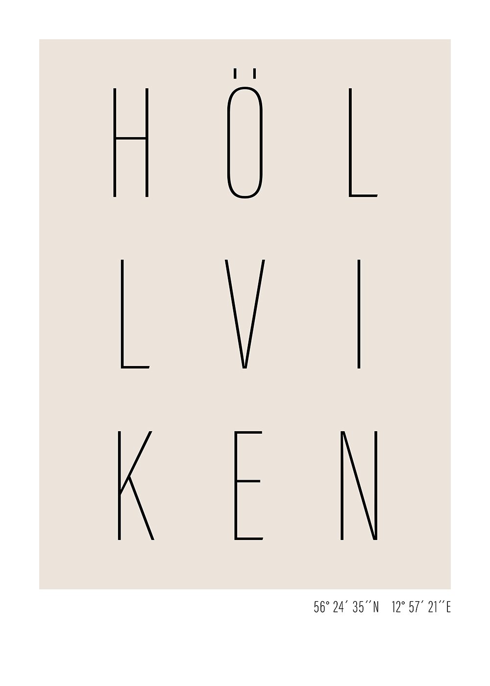 Höllviken poster text