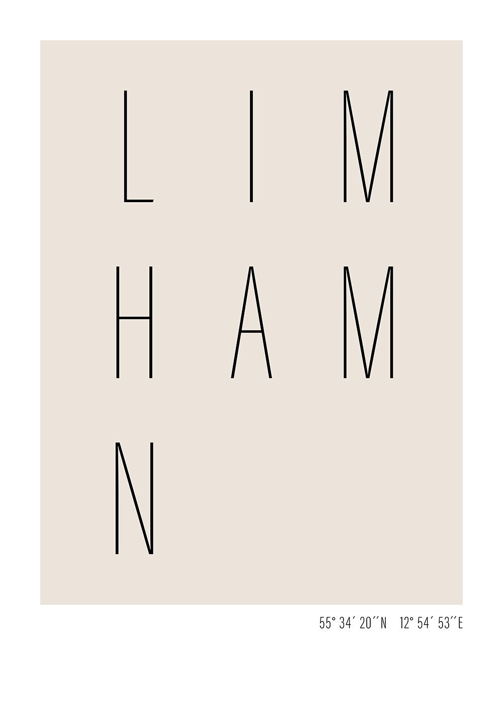 limhamn poster text