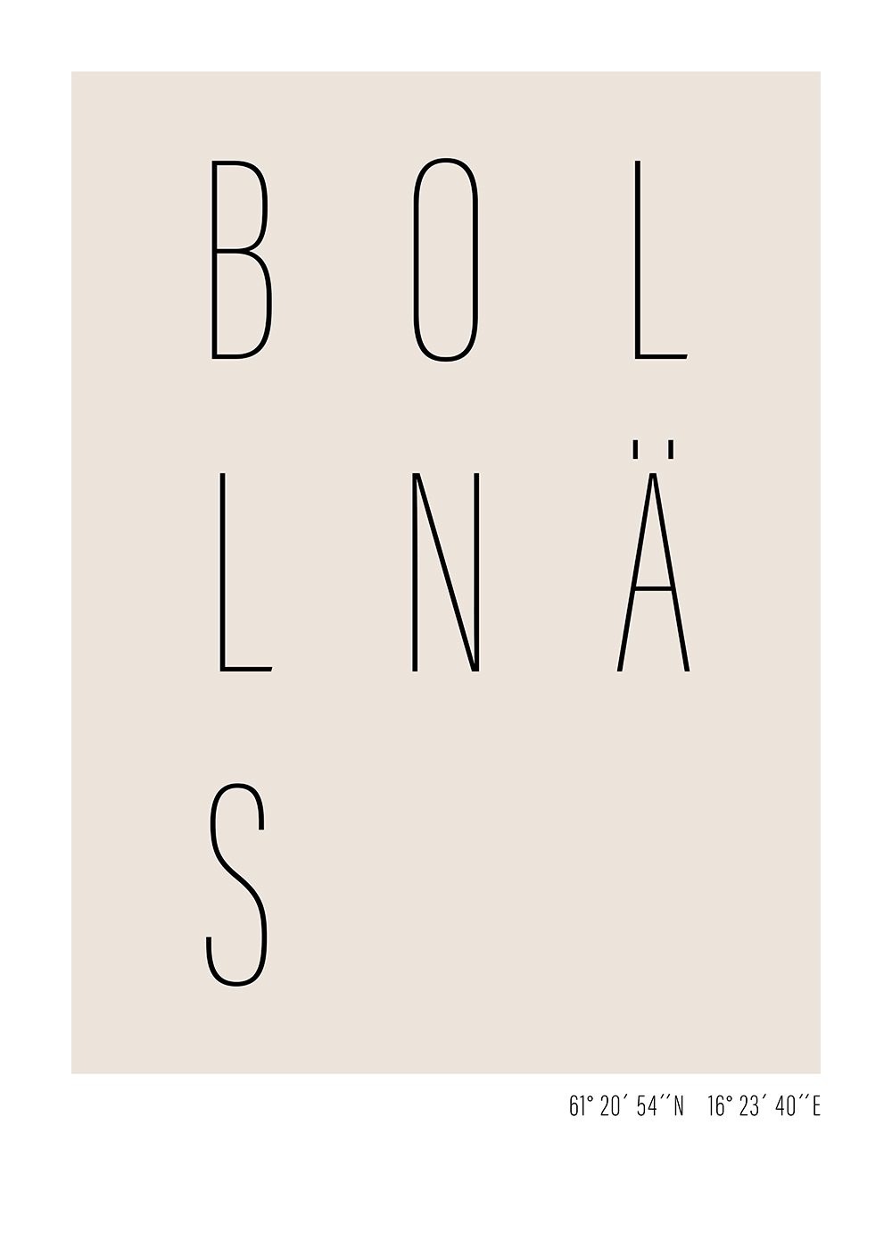 Poster Bollnäs text