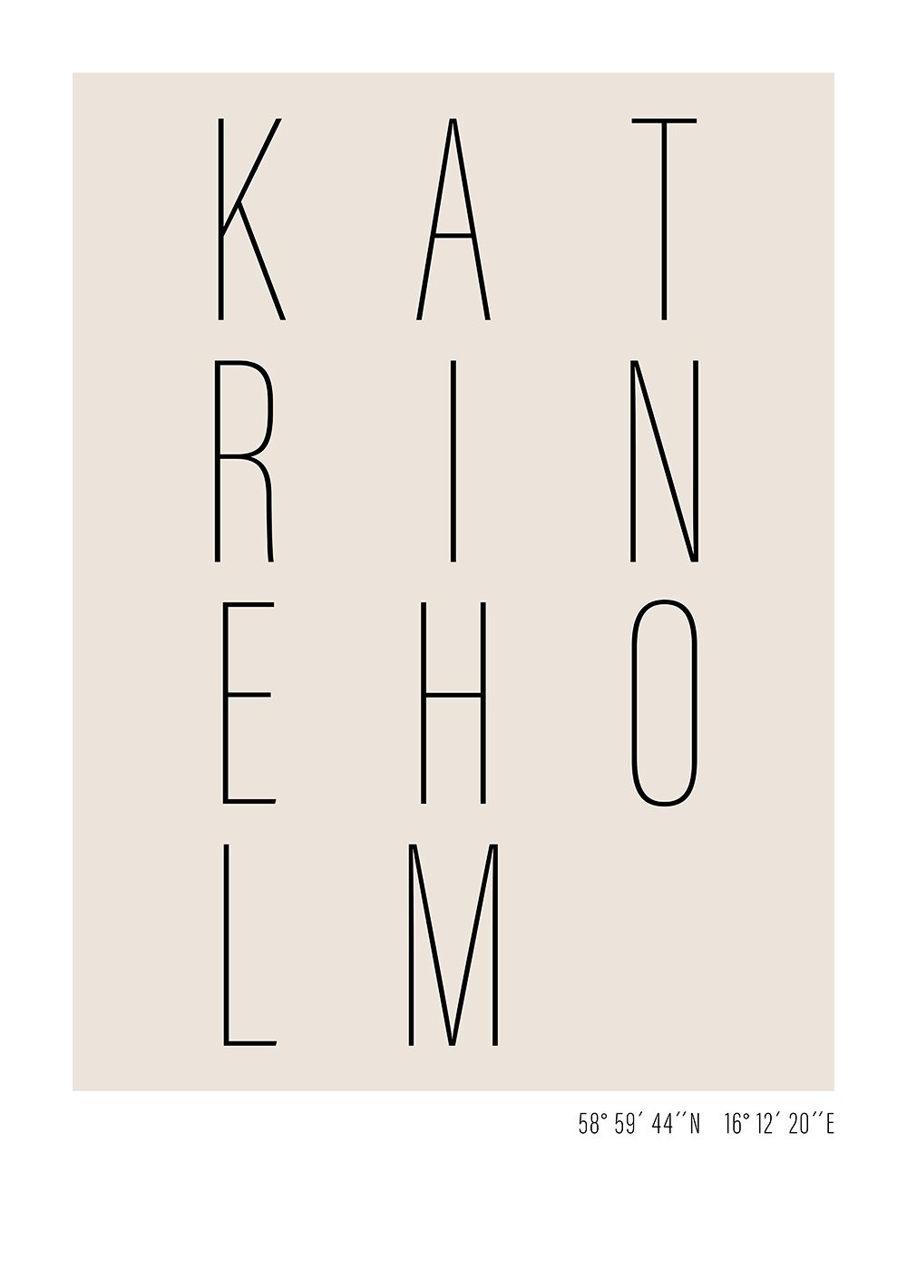 Poster Katrineholm text