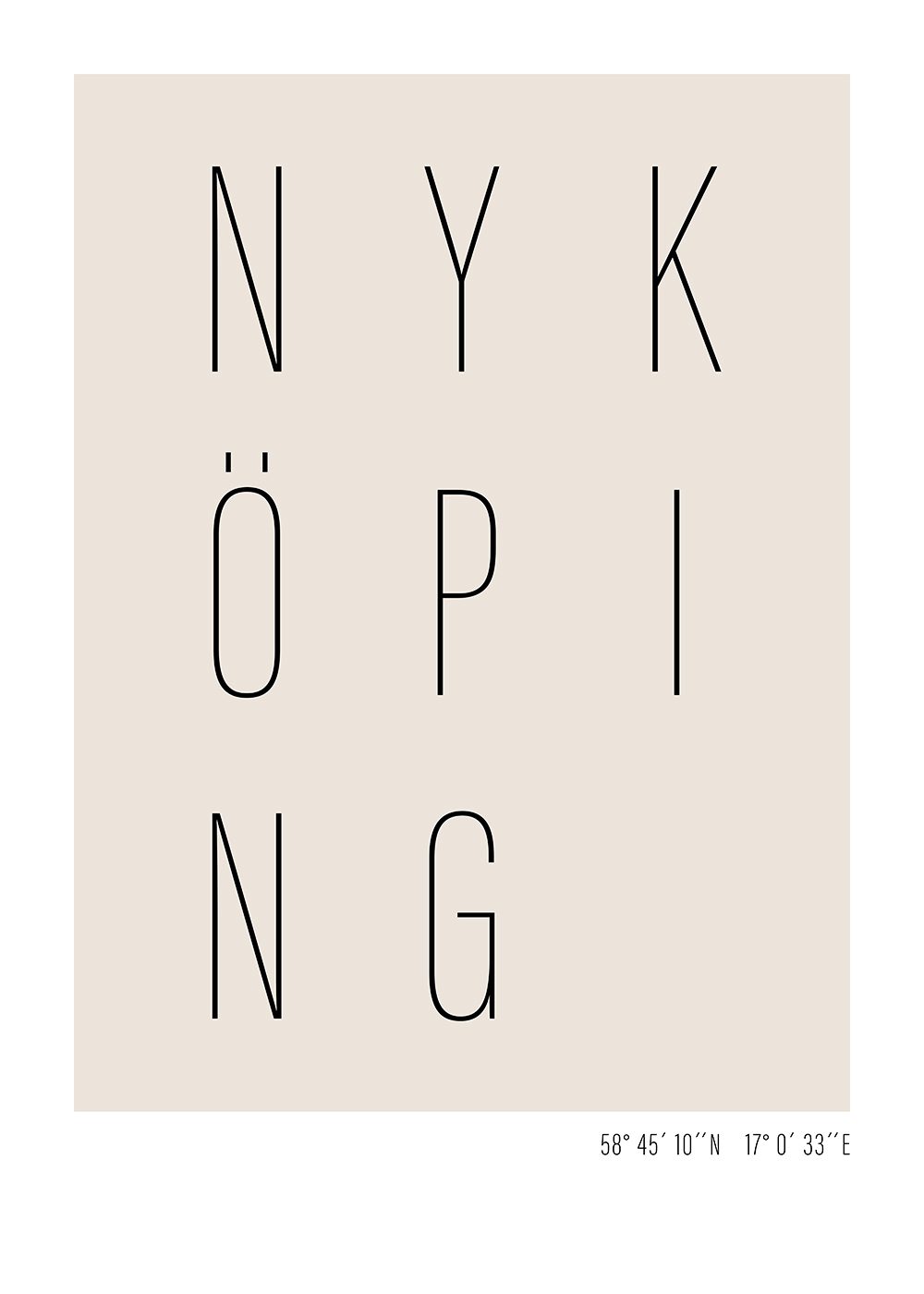 Poster Nyköping text